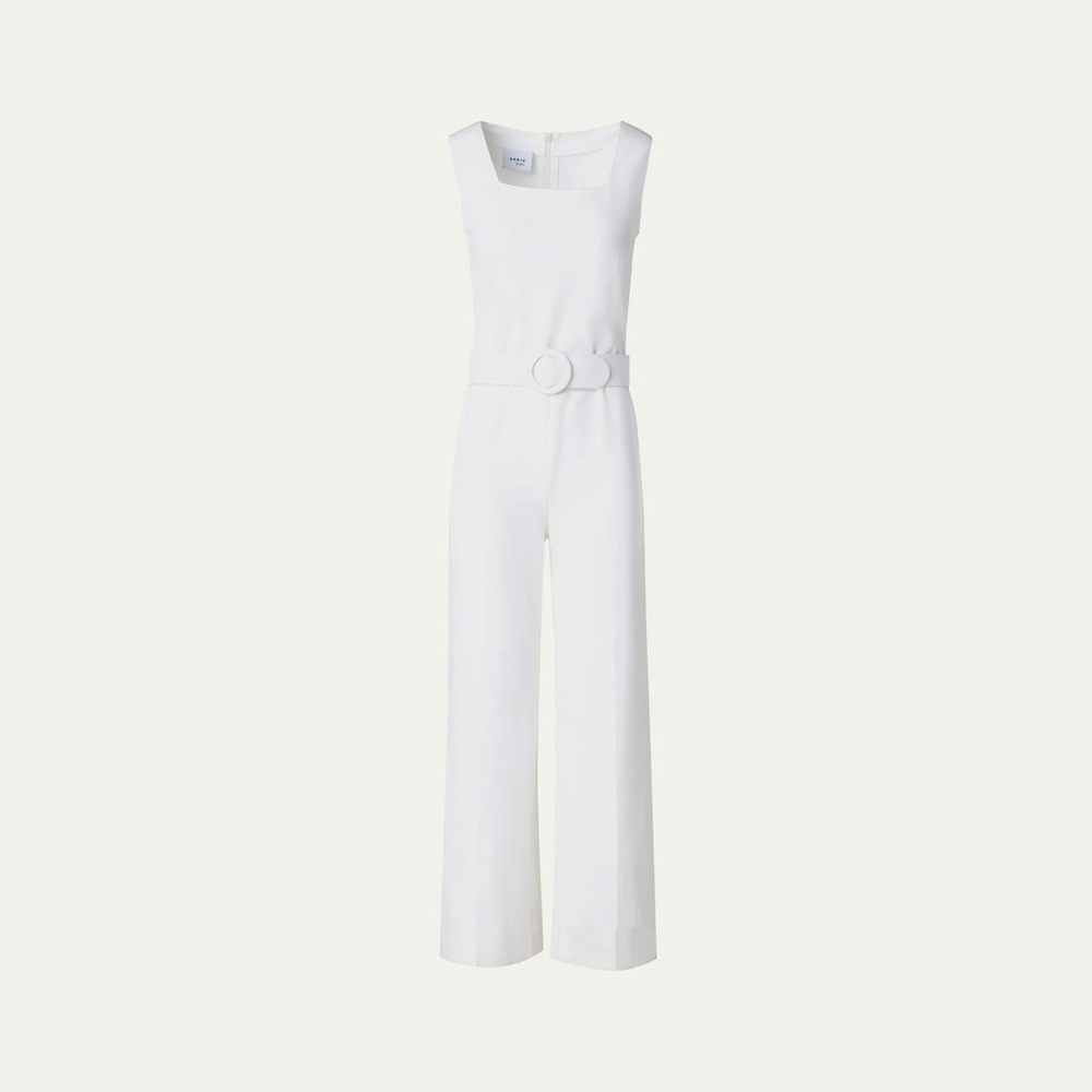 AKRIS PUNTO $1290 sleeveless jumpsuit without belt sz 4
